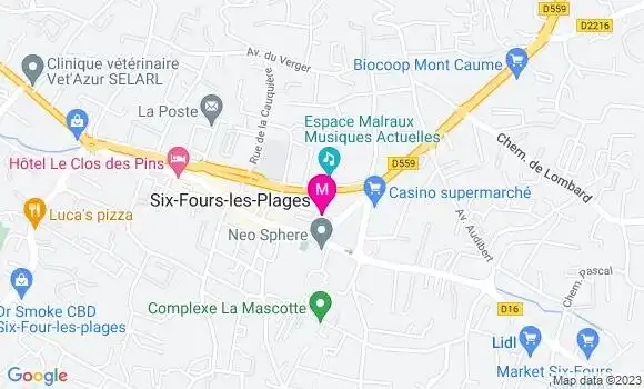 Localisation Pizzeria Pizza Mame
