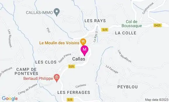Localisation Restaurant  La Grupie