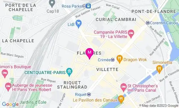Localisation Pizzeria Vénitia