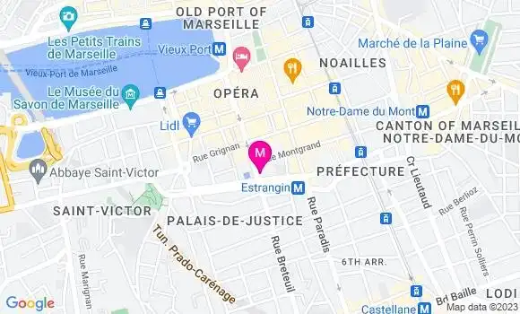 Localisation Restaurant  Les Delices du Palais