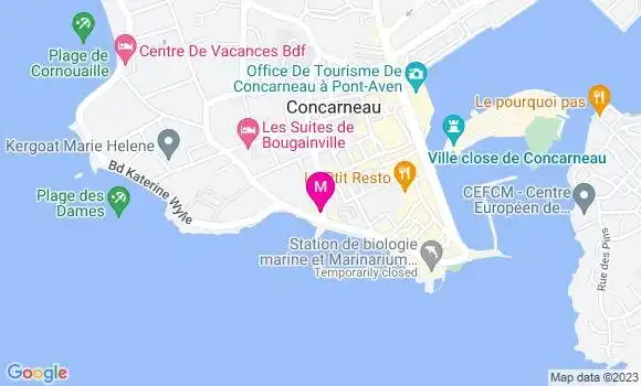 Localisation Sandwicherie La Corniche