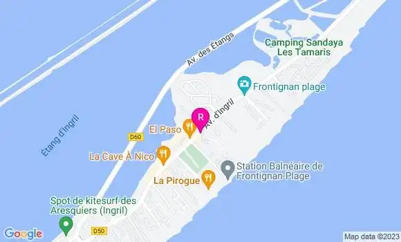 Localisation Restaurant  Guinguette