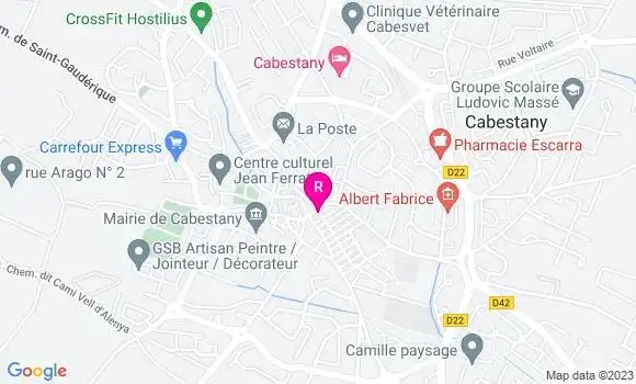 Localisation Restaurant  Pizza Calia