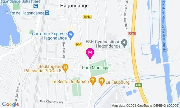 Localisation Restaurant  L