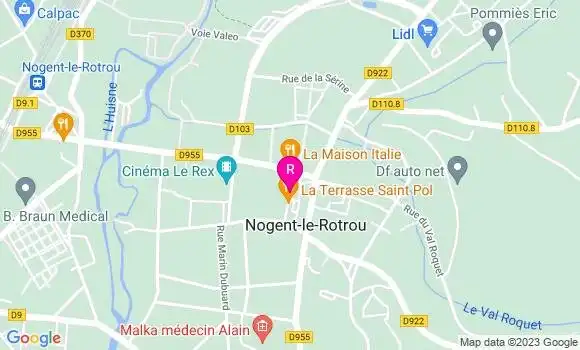 Localisation Restaurant Turc Resto Saint Pol