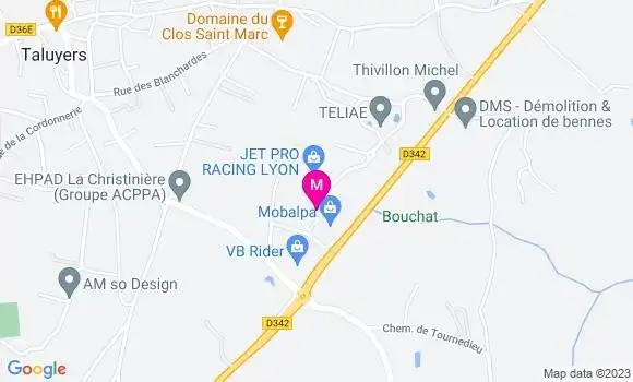 Localisation Restaurant  En K2 Pause