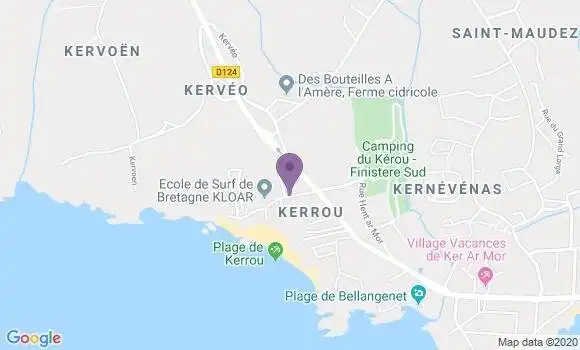 Localisation Auberge de la Pigoulière