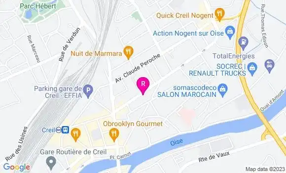 Localisation Restaurant  Antioche