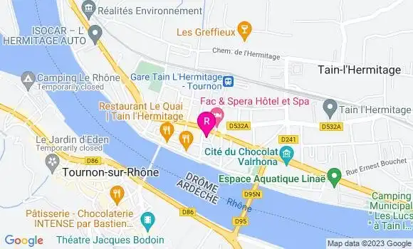 Localisation Restaurant  La Lanterne