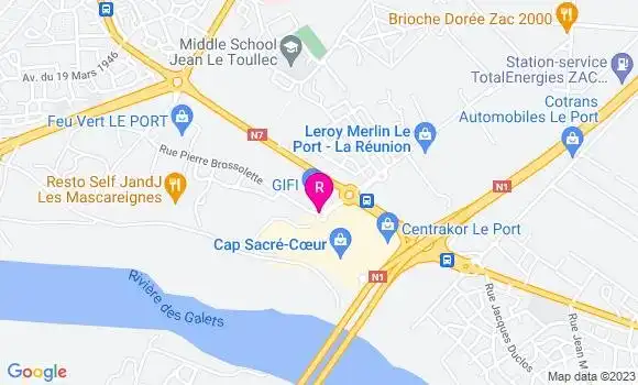 Localisation Sandwicherie La Croissanterie