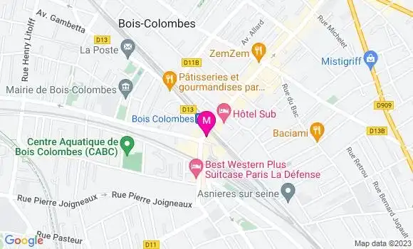 Localisation Restaurant  L