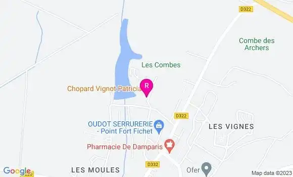 Localisation Food Truck Chopard Vignot Patricia