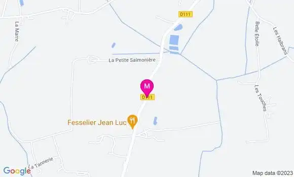 Localisation Food Truck Pizza Planet