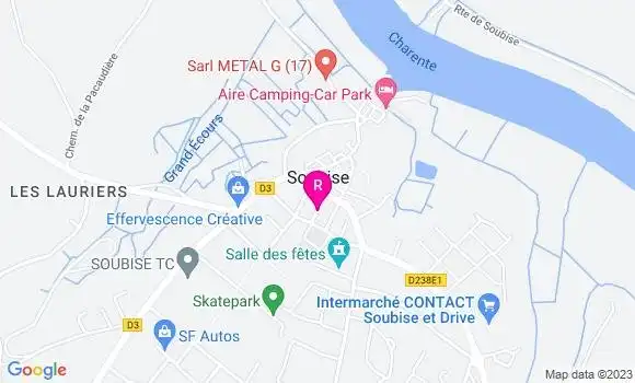 Localisation Pizzeria Quai 971