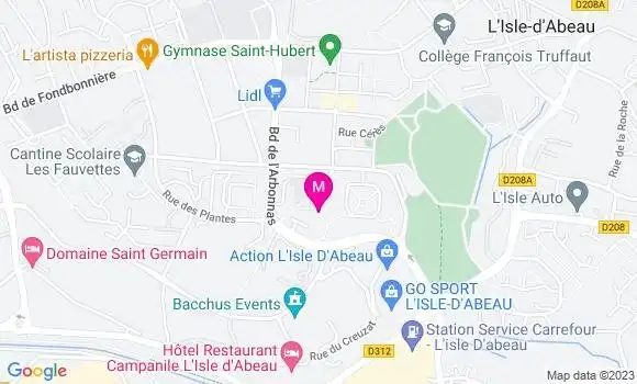 Localisation Restaurant  P