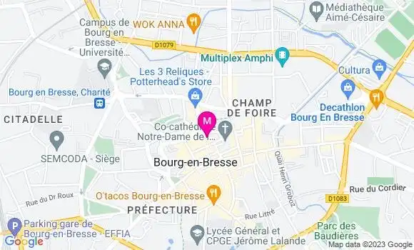 Localisation Brasserie Les Loges