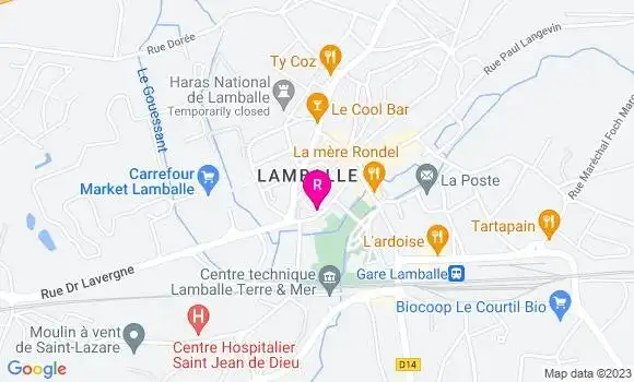 Localisation Restaurant  La Cuisinerie