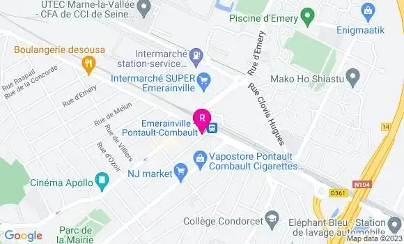 Localisation Restaurant  Delicieux