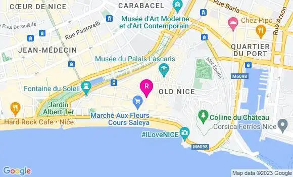 Localisation Restaurant  Rotisserie du Palais