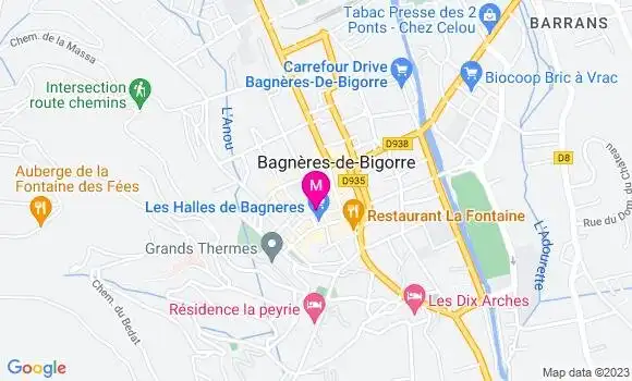 Localisation Restaurant  L