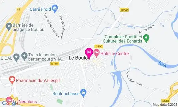 Localisation Restaurant Thaï Little Buddha