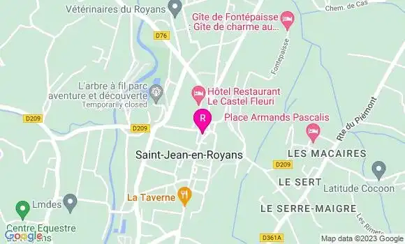Localisation Restaurant  La Gondoline