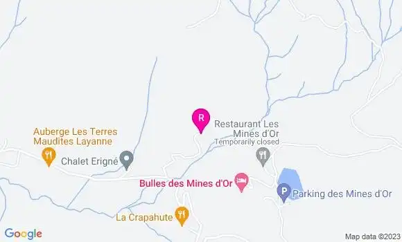 Localisation Restaurant  La Frasse