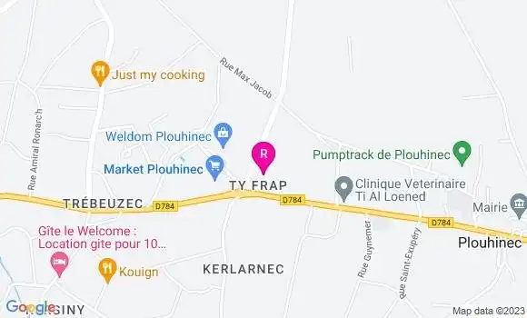 Localisation Pizzeria Royal Pizza