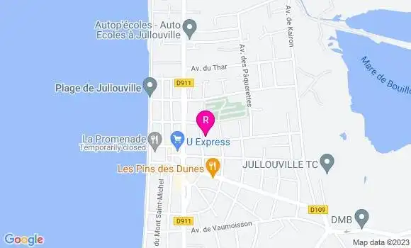 Localisation Le Bistrot Armand