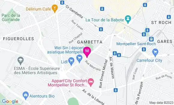 Localisation Maison du Kebab
