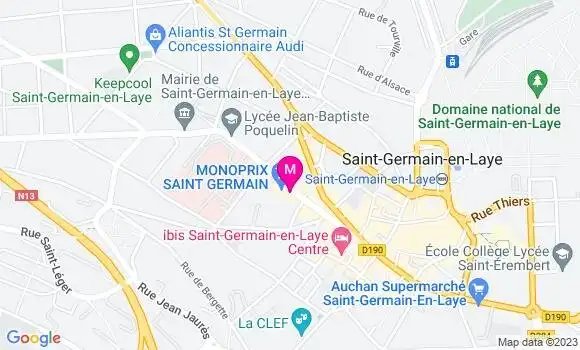 Localisation Sandwicherie Paul