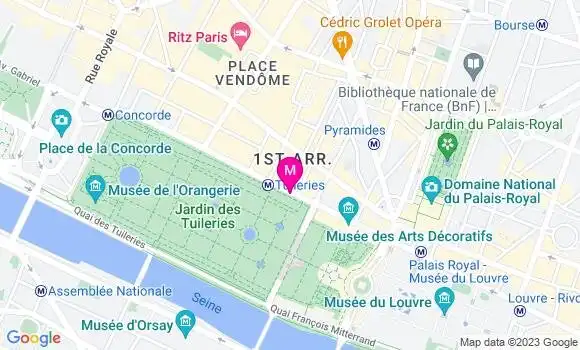 Localisation Restaurant  Paul