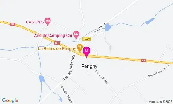 Localisation Restaurant  L