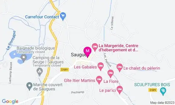 Localisation Restaurant  Le Saint Médard