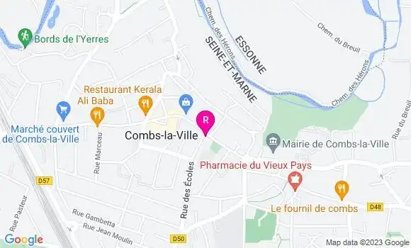 Localisation Pizzeria Dino Pizza