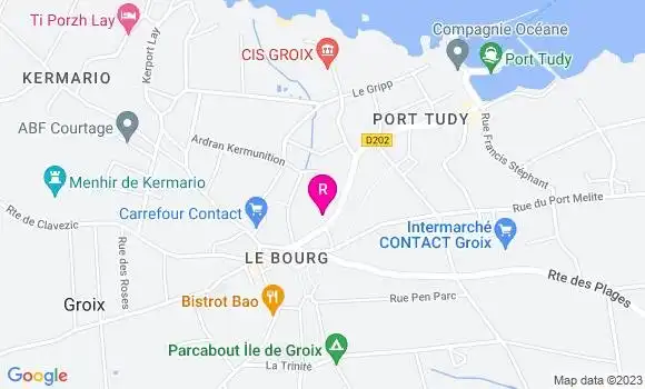 Localisation Pizzeria La Godille