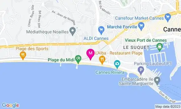 Localisation Restaurant  La Vie en Rose
