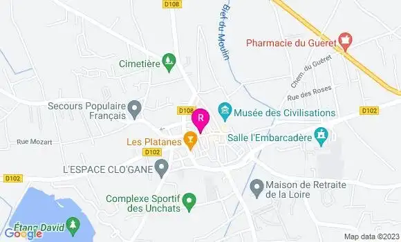 Localisation Restaurant  La Turquoise