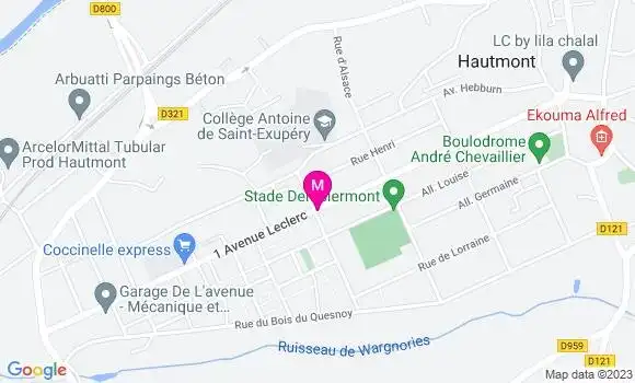 Localisation Restaurant  Chez Rahhaoui