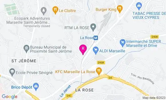 Localisation Restaurant Snack Snack Nassou