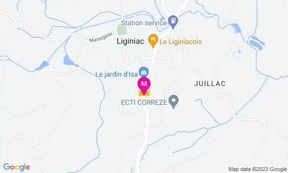 Localisation Restaurant Bar Le Croustou