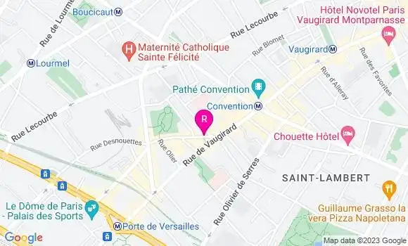 Localisation Restaurant  L