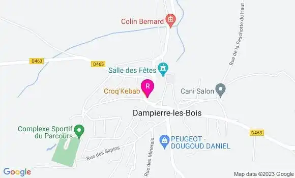 Localisation Croq Kebab