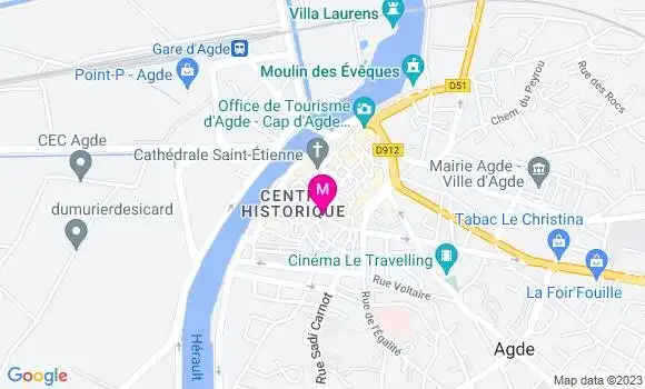 Localisation Restaurant  La Suite