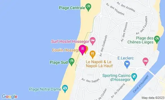 Localisation Restaurant  Beach Break
