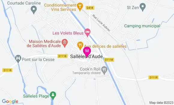 Localisation Restaurant  O
