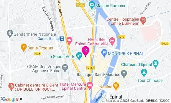 Localisation Restaurant  Le Comptoir