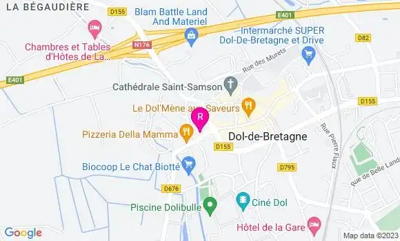 Localisation La Pizzeria Della Mamma