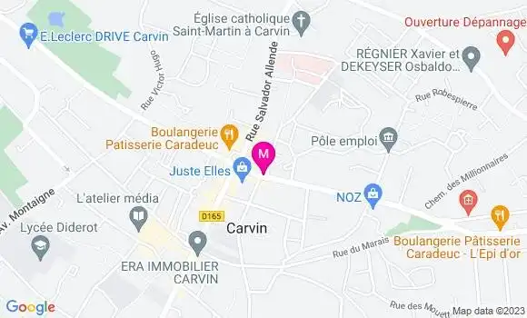 Localisation Restaurant Bar V Comme Vigneron