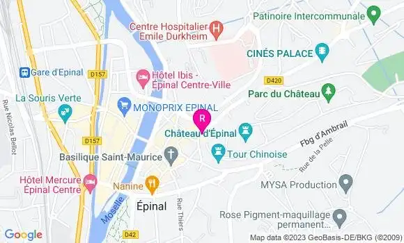 Localisation Pizzeria Cleopates